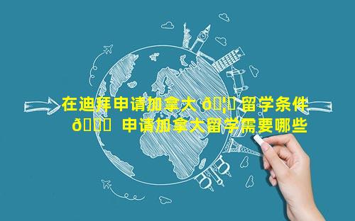 在迪拜申请加拿大 🦋 留学条件 🐞  申请加拿大留学需要哪些条件